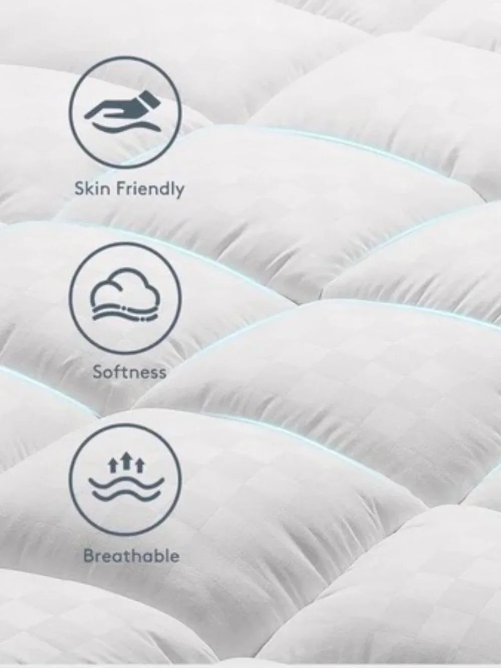 TWIN Luxury Extra Thick Mattress Topper